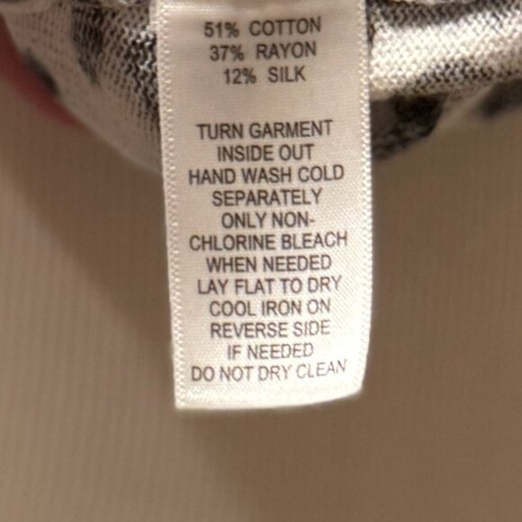 WHBM Turtle Neck Tank Top - Leopard Print Size XXS - Picture 5 of 6